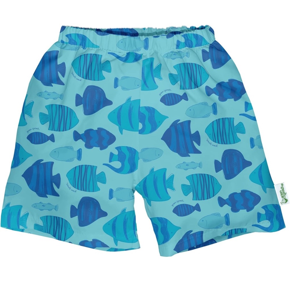 I Play green Sprout swim diaper NWT, size 4T. Color blue/ light blue.